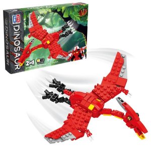 Dinosaur Building Block Set 2-in-1 Pterosaur 218pcs - Ages 6+