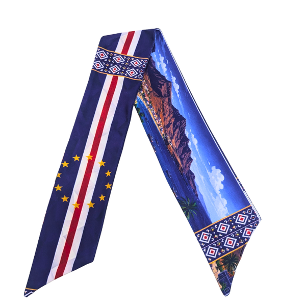 Support Cape Verde Double-sided Fleece Scarf