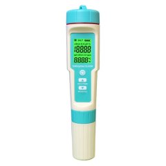 Water Quality Tester, 7 in 1 pH EC TDS Salinity Temp ORP Meter
