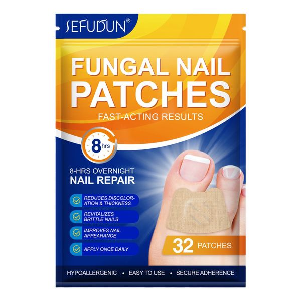 Fungal Nail Patches-Nail Repair-Fast Acting Results - 32 Patches