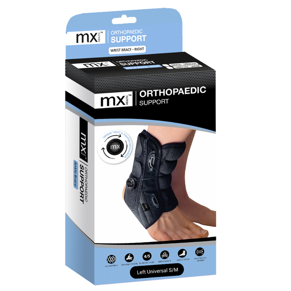 MX Support Ortho Ankle Brace Left Universal S - L