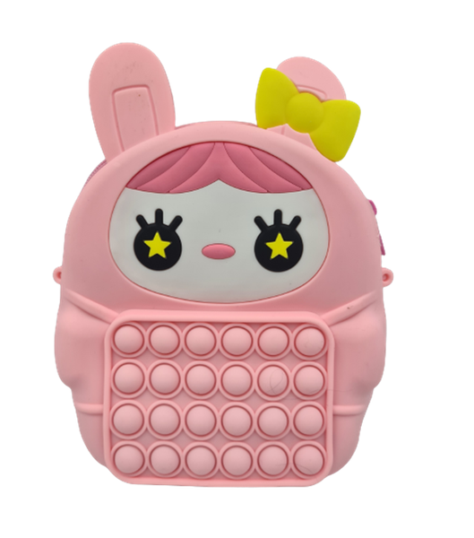Kids Pop-it Shoulder Bag - Pink