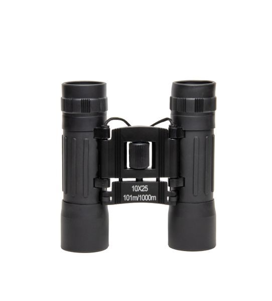 Outdoor Camping Hiking Travel Foldable Binoculars, FMC Lens Coating 10 x 25