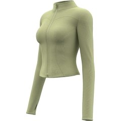 High Elastic Yoga Sports Jacket - Green