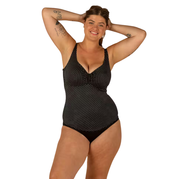 Olaian Doli Women's One-Piece Body-Sculpting Swimsuit - Puka