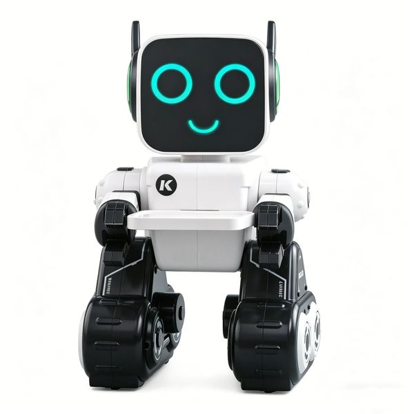 Smart RC Robot Toy with Touch &amp; Voice Control for Kids