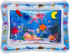 Tummy time Water Play mat Baby and Toddlers Play Inflatable Water mat