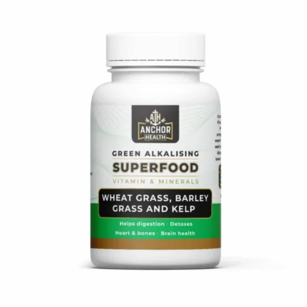Green Alkalizer Superfood Capsules - Vitamins &amp; Minerals 60 Caps