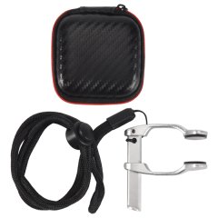 Aviation Aluminum Free Diving Nose Clip Comfortable Clips,Silver