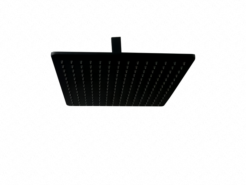 Devario Coby Shower Head Square 300mm - Black