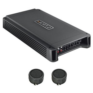 Hertz HCP 5D 1500 Watts 5-Channel Car Amplifier &amp; Evo Tweeters