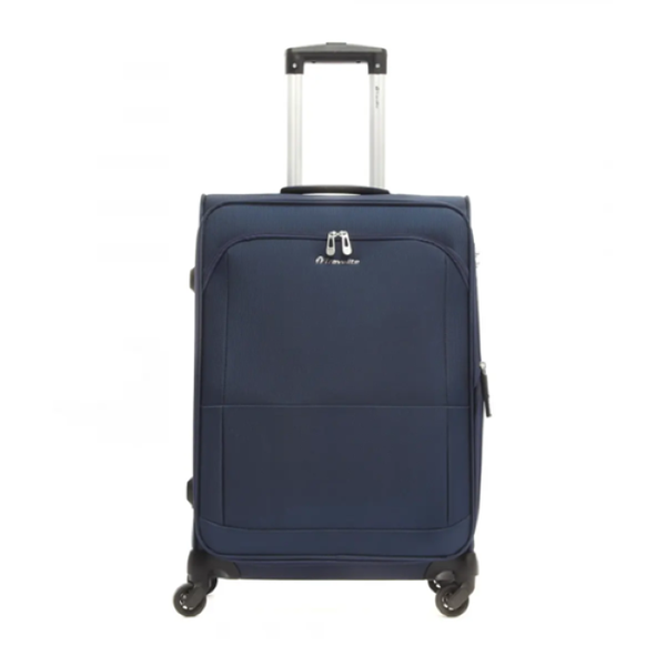 Travelite Flash 54cm Carry on Trolley Case - Navy