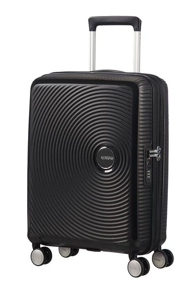 American Tourister Soundbox 55cm Expandable Spinner - Midnight Navy