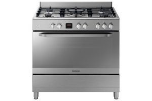 Samsung Stainless Steel Finish 5-platewith Triple Flame Wok Plate NY90
