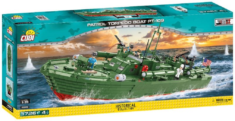 WW2 Patrol Torpedo Boat PT-1 Construction Model
