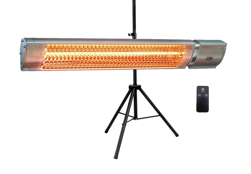 Wall Mounted Infrared Heater With Tripod stand -Dual Settings-IP55