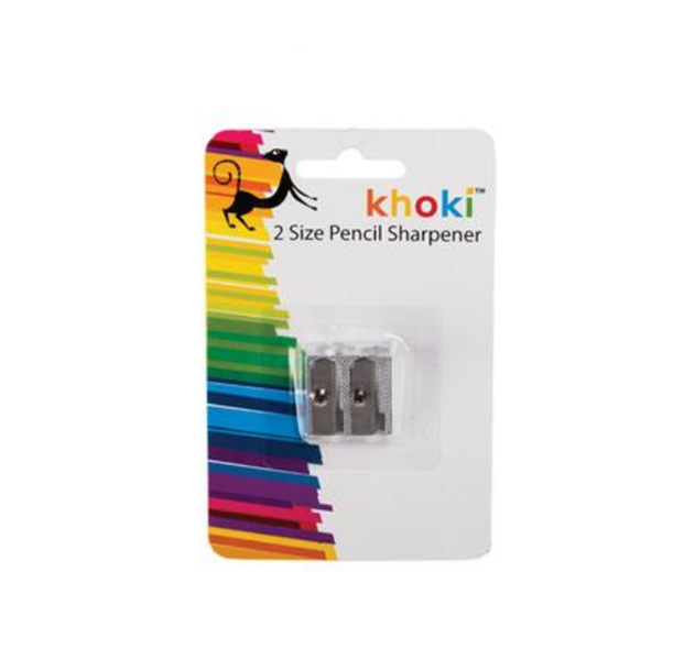 Khoki - Double Hole Metal Sharpener x 5
