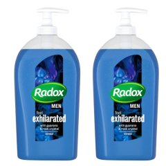 Body Wash Feel Exhilarated Guarana And Rock Crystal - 2 x 750ml