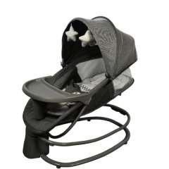 Mastela Infant Swing with Bluetooth, USB MP3 Playback, Remote &amp; Motion