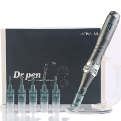 Dr Pen M8 Wireless Microneedling Kit with 5 x 36 Pin Replacement Cartridges