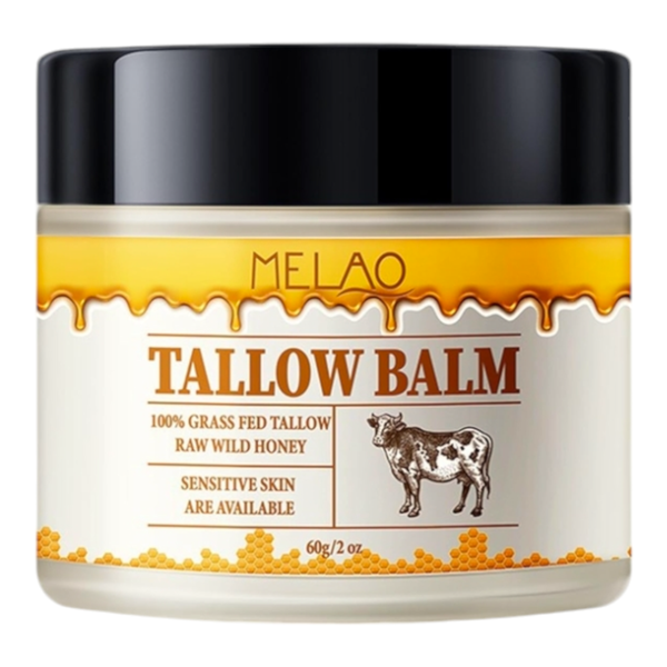 MELAO Pure Origins Grass-Fed Tallow &amp; Wild Honey Balm