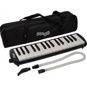 Stagg Melosta37-BLK melodica 37 key black with bag