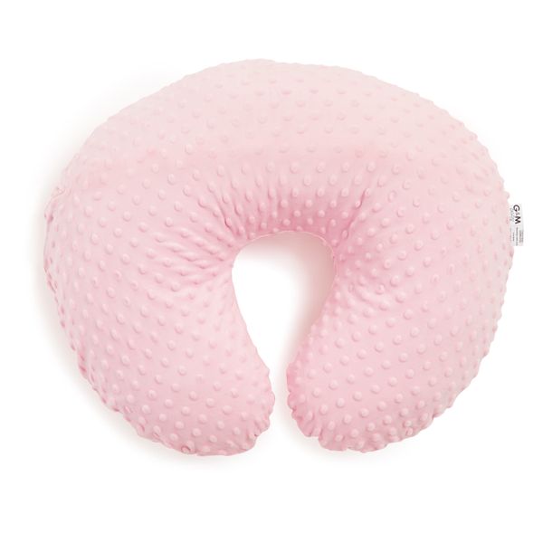 George &amp; Mason Baby - Snuggle Pillow - Bubble Plush Pink