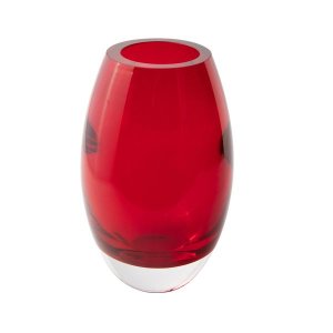 Krosno - Red Vase Small 24cm
