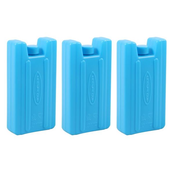 Leisure Quip Non-Toxic Ice Brick 107 x 56 x 24mm 110ml 3 Pack