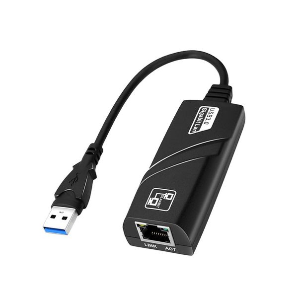 USB 3.0 to Gigabit Ethernet Adapter - RJ45 LAN Converter, Plug and Play