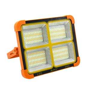 AIYI 200W Portable Solar Flood Light, Wall &amp; Camping Light AY398-059