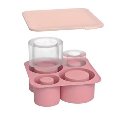 Silicone Ice Cube Tray Compatible with Stanley Cups-Pink