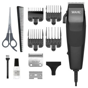 Wahl Home Pro Deluxe Adjustable Hair Clipper Kit + Free Blade - 10 Piece