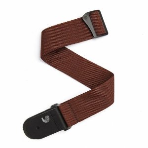 Planet Waves PWS109 Poly Guitar Strap - Brown