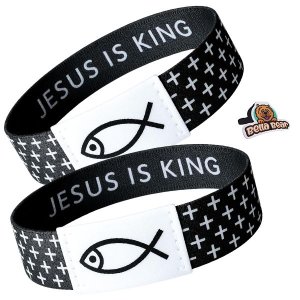 Jesus Bracelet - Wear the Word-Live the Faith NFC &amp; BellaBear Bookmark