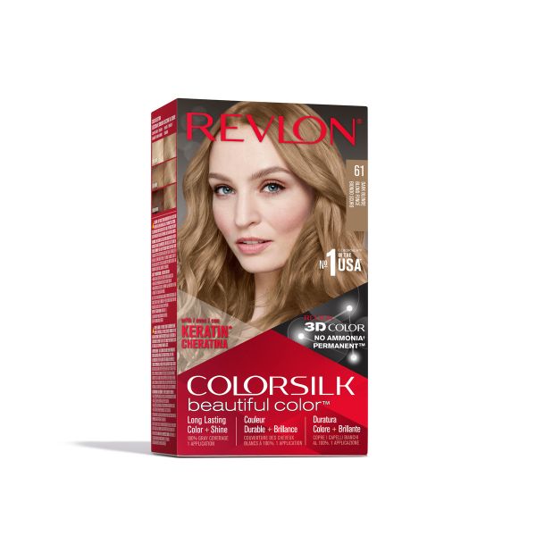 Revlon Colorsilk Permanent Hair Color - Dark Blonde - 61