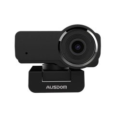 Ausdom 1080P 12MP PC Web Camera – Black