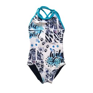 StrutActive Wild Soul Strappy Swim Suit Costume for Girls | Made in SA