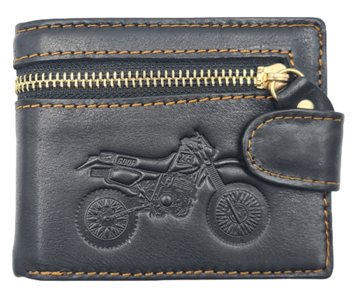 Wallet Genuine Leather M - Black