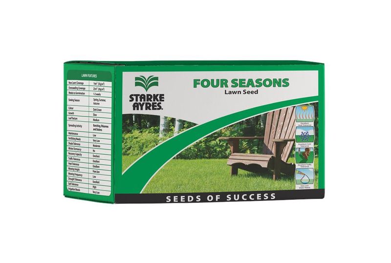 Starke Ayres Four Season Lawn Seed 500g