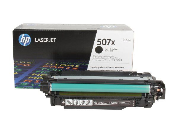 HP 507X High Yield Black LaserJet Toner Cartridge