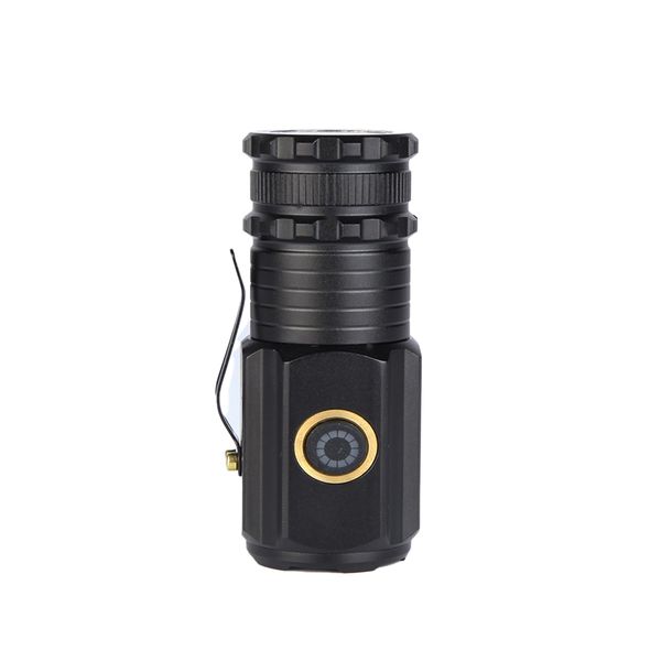 Magnetic Flashlight 1000 Lumens Portable Mini Pocket Flashlight with Clip