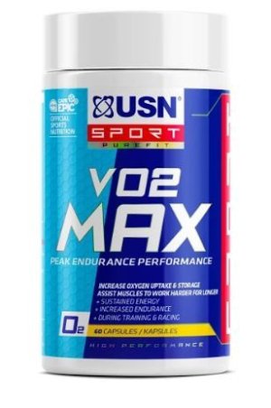 USN Purefit Sport Vo2 Max 60 Capsules - Increase Oxygen Uptake