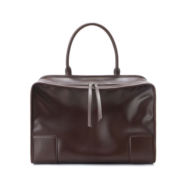 Premium Leather Bowling Bag for Women - Large Capacity Tote Shoulder Bag