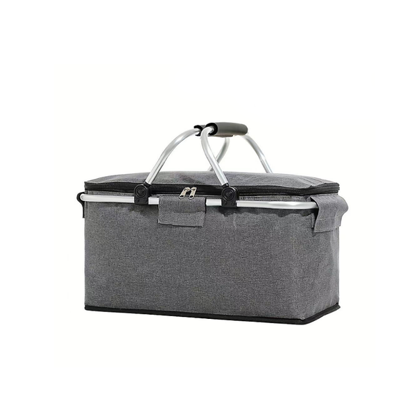 Foldable Picnic Basket, Easy To Store, Multifunctional Picnic Bag