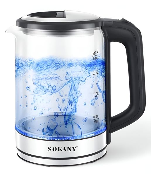Sokany Stainless Steel 1.8 L Electric Kettle