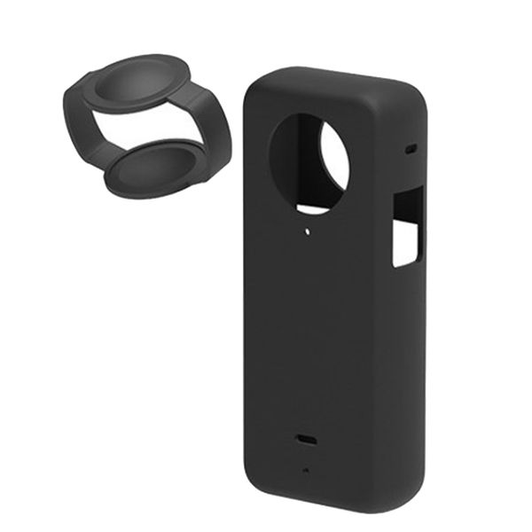 Silicone Case For Insta 360 X3 Panoramic Action Camera(Red)
