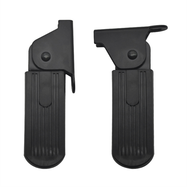 2 Pcs Electric Moped Front Pedal Scooter Front Foldable Pedal 7Cm