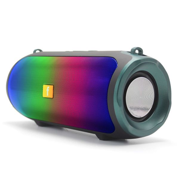 Dual Speakers Subwoofer Small Stereo Wireless Bluetooth Speaker - Silver