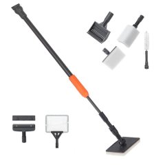 6 in 1 Fish Tank quarium Cleaning Set ponge grattoir à algues Pipe Brush